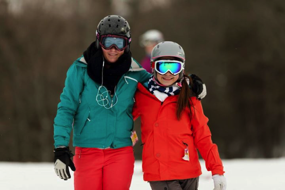 During the winter, Lakefield students enjoy ski trails on the school's 315-acre campus.