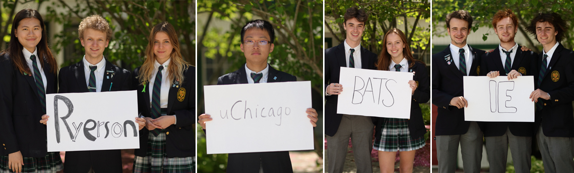 This year's class have made their final decisions and secured outstanding places throughout North America and Europe at some of the world's top universities, including Ryerson University, University of Chicago, the British Alumni Travelling Scholarship, and IE University