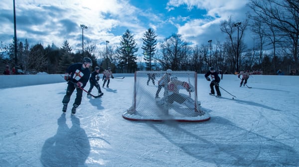 Our ice rink is a perfect place for students to make winter memories